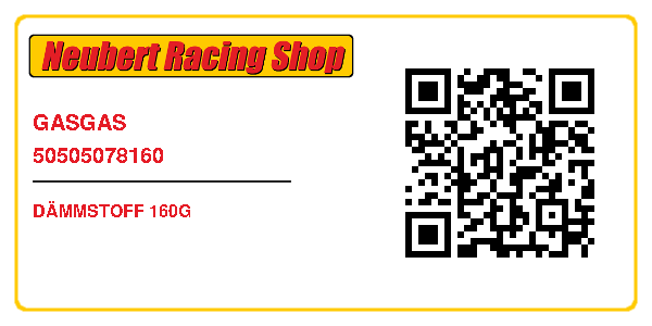 GASGAS 50505078160