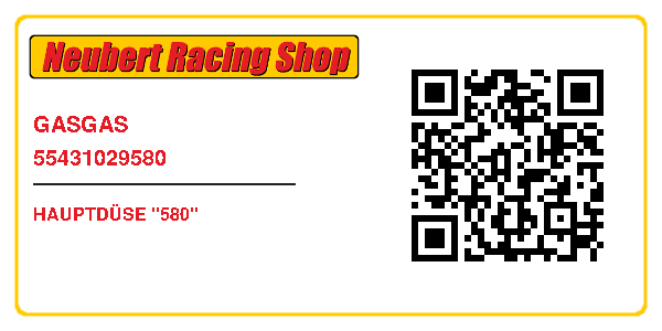 GASGAS 55431029580