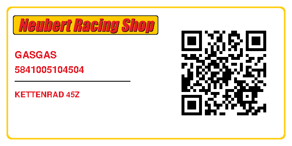 GASGAS 5841005104504