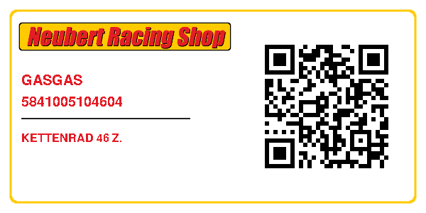 GASGAS 5841005104604