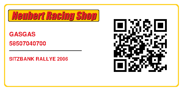 GASGAS 58507040700