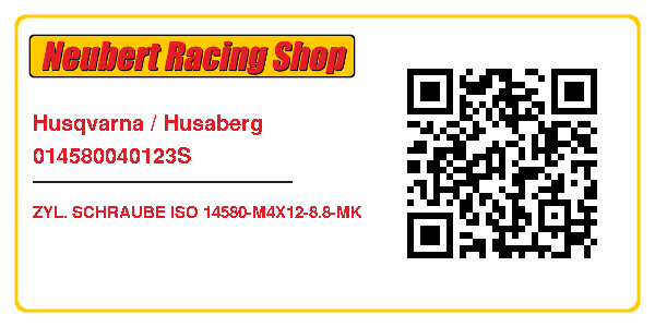 Husqvarna / Husaberg 014580040123S