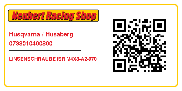 Husqvarna / Husaberg 0738010400800