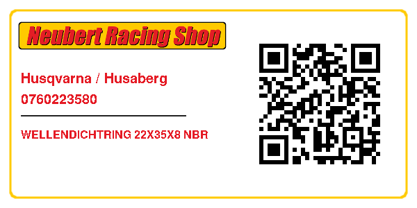 Husqvarna / Husaberg 0760223580