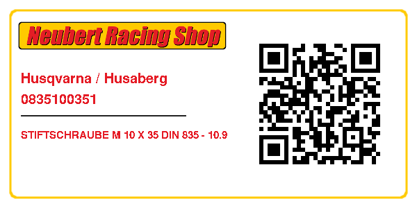 Husqvarna / Husaberg 0835100351