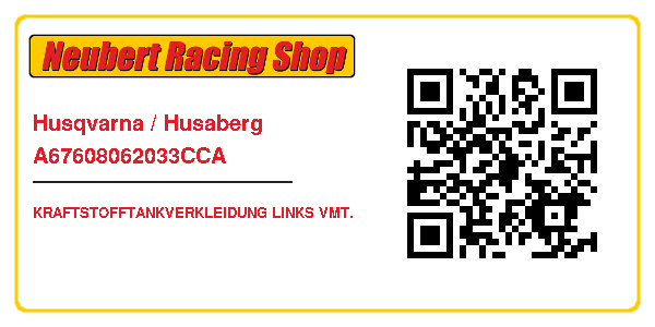 Husqvarna / Husaberg A67608062033CCA