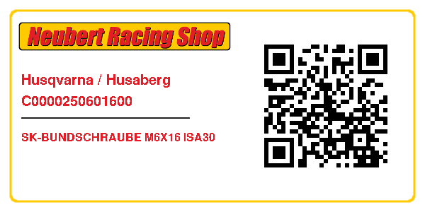 Husqvarna / Husaberg C0000250601600