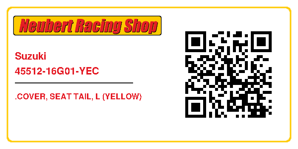 Suzuki 45512-16G01-YEC