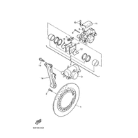 HINTERRAD BREMSSATTEL