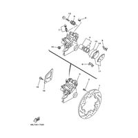 HINTERRAD BREMSSATTEL