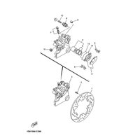 HINTERRAD BREMSSATTEL