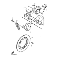 HINTERRAD BREMSSATTEL