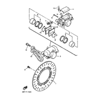 HINTERRAD BREMSSATTEL