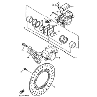 HINTERRAD BREMSSATTEL