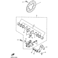 HINTERRAD BREMSSATTEL