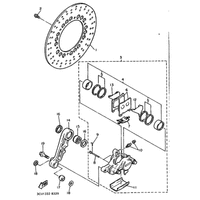 HINTERRAD BREMSSATTEL