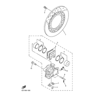 HINTERRAD BREMSSATTEL