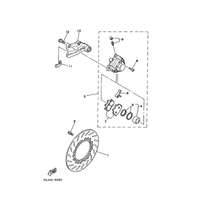 HINTERRAD BREMSSATTEL