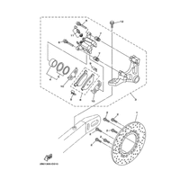 HINTERRAD BREMSSATTEL