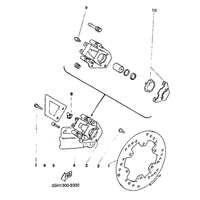 HINTERRAD BREMSSATTEL