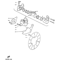 HINTERRAD BREMSSATTEL