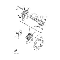 HINTERRAD BREMSSATTEL