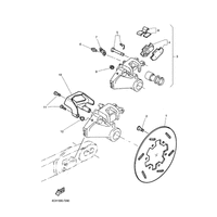 HINTERRAD BREMSSATTEL