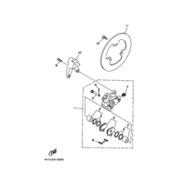 HINTERRAD BREMSSATTEL