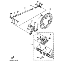 HINTERRAD BREMSSATTEL