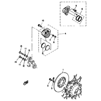 HINTERRAD BREMSSATTEL