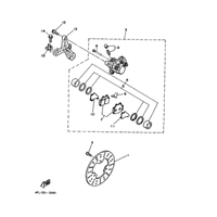 HINTERRAD BREMSSATTEL