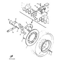 HINTERRAD BREMSSATTEL