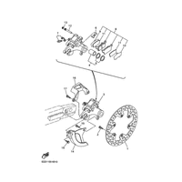 HINTERRAD BREMSSATTEL