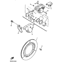 HINTERRAD BREMSSATTEL