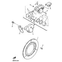 HINTERRAD BREMSSATTEL