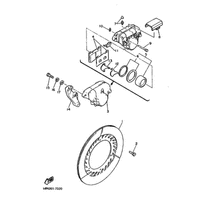 HINTERRAD BREMSSATTEL