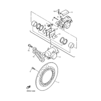 HINTERRAD BREMSSATTEL