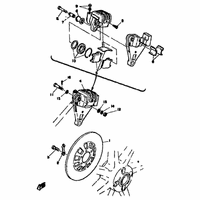 HINTERRAD BREMSSATTEL