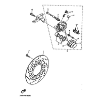 HINTERRAD BREMSSATTEL