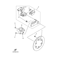 HINTERRAD BREMSSATTEL