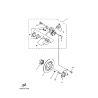 HINTERRAD BREMSSATTEL