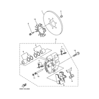 HINTERRAD BREMSSATTEL