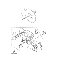 REAR BRAKE CALIPER