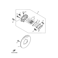 HINTERRAD BREMSSATTEL