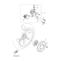 HINTERRAD BREMSSATTEL