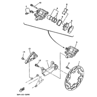 HINTERRAD BREMSSATTEL