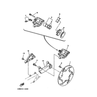 HINTERRAD BREMSSATTEL