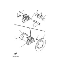 HINTERRAD BREMSSATTEL