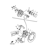 HINTERRAD BREMSSATTEL