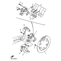 HINTERRAD BREMSSATTEL